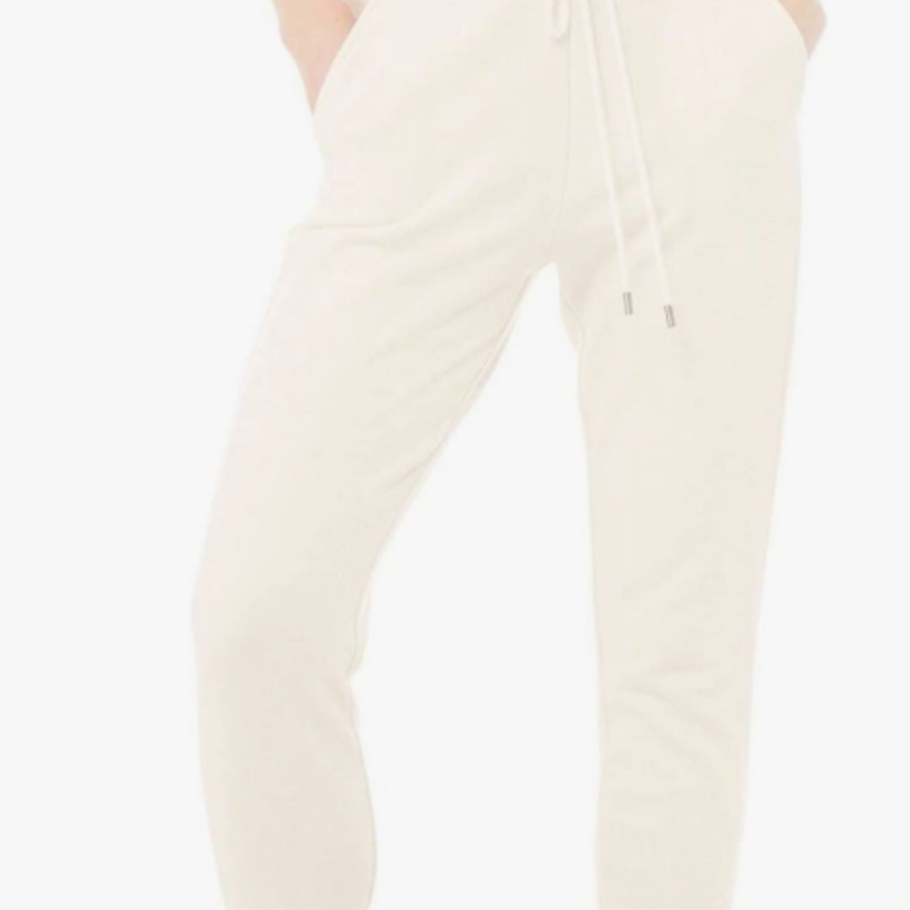 ALO 7/8 WAISTPANTS IN IVORY